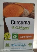 Mängden socker i Curcuma bio&vegetal