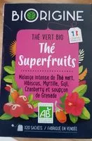 Mängden socker i thé superfruits