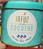 Mängden socker i Infuz thé vert cocothe