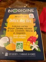 Mängden socker i Détox des iles