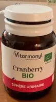 Mängden socker i Cranberry Bio