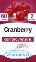 Mängden socker i Confort urinaire, complément alimentaire cranberry