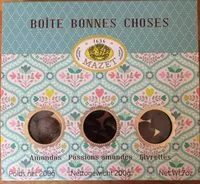 Mängden socker i Boite de bonnes choses Mazet