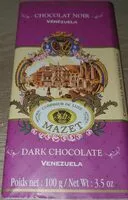 Mängden socker i Chocolat noir du Venezuela