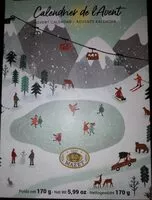 Mängden socker i Calendrier de l avent