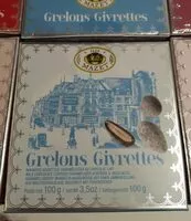 Mängden socker i Grêlons givrettes