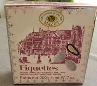 Mängden socker i Figuettes