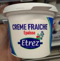 Mängden socker i Crème fraiche épaisse