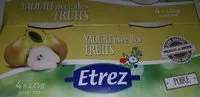 Mängden socker i Yaourt avec des fruits - poire