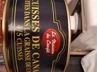 Mängden socker i Confit de canard