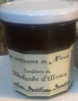 Mängden socker i Confiture de rhubarbe d’Alsace