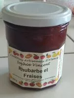 Mängden socker i Confiture artisanale d'Alsace rhubarbe et fraises