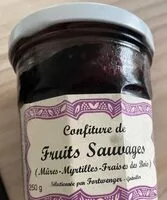 Mängden socker i Confiture fruits sauvages