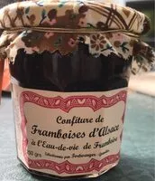 Mängden socker i Confiture de framboises d'Alsace