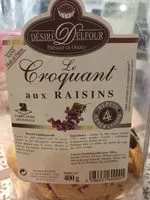 Mängden socker i Le Croquant aux raisins