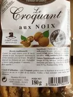 Mängden socker i Le Croquant aux noix
