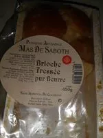 Mängden socker i Brioche tressée pur beurre