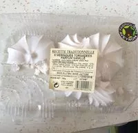 Mängden socker i Meringues Torsadées parfum vanille, 150g