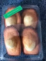 Mängden socker i Madeleines Géantes