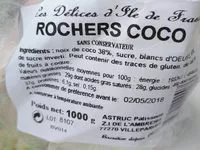 Mängden socker i Rochers Coco