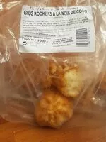Mängden socker i Gros rochers à la noix de coco