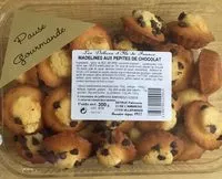 Mängden socker i MADELEINES AUX PEPITES DE CHOCOLAT