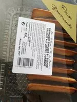 Mängden socker i Financier enrobé au zest d'orange