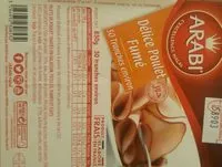 Mängden socker i Delice de poulet fumé