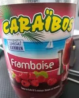 Mängden socker i Union Rickards Karaibosu-framboise 1000ML