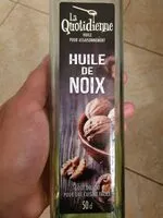 Mängden socker i Huile de noix