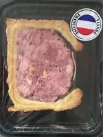 Mängden socker i Pâté en croûte franc comtois aux morilles 1tranche