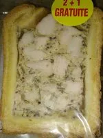 Mängden socker i Pâté en Croûte blanc de poulet