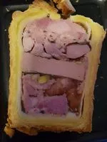 Mängden socker i Tranche de pâte en croûte