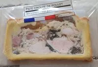 Mängden socker i Pate en croute de poulet morilles
