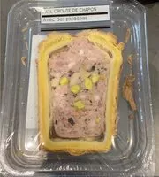 Mängden socker i Pate en croute de chapon avec des pistaches