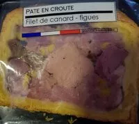 Mängden socker i Pâté en croûte   filet de canard