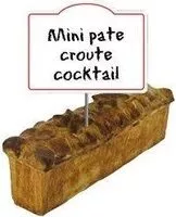 Mängden socker i Tout frais , tout prêt !, Mini pâté en croute cocktail Bressan, le paquet de 500 g