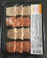 Mängden socker i Terrine de poulet au citron et terrine de poulet au chorizo