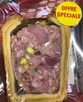 Mängden socker i Pâté en croûte de Jambon pistache