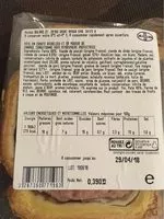 Mängden socker i Pate en croute