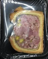 Mängden socker i Pâté en croûte de canard pistache