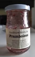 Mängden socker i Confiture de framboise