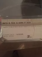 Mängden socker i Gratin de penne au saumon et colin