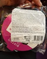 Mängden socker i Burger Poulet sauce au curry cheddar