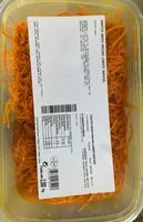 Mängden socker i Carottes rapées fraiches