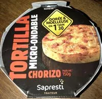 Mängden socker i Tortilla chorizo