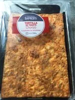 Mängden socker i Tortilla 30 toasts chorizo