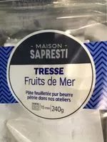 Mängden socker i Tresse fruits de mer