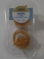 Mängden socker i Bouchée lotte et saint jacques