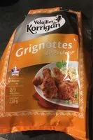 Mängden socker i Grignottes de poulet